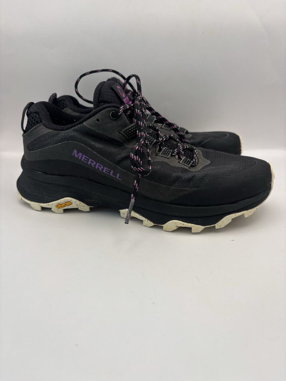 Merrell Moab Speed Hiking Vibram Sole Sneakers Women Size 7